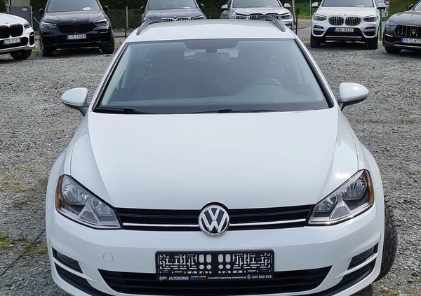 Volkswagen Golf cena 52999 przebieg: 95000, rok produkcji 2017 z Świdnica małe 436